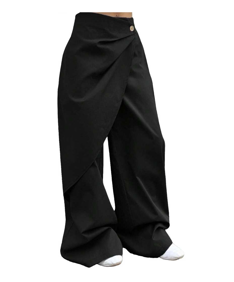 Preventa Pantalón cruzado negro