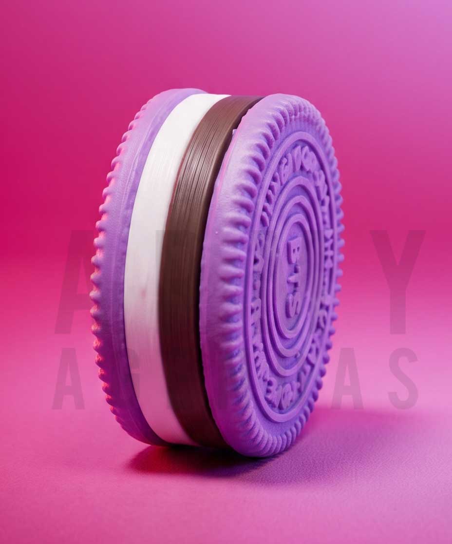 Galleta oreo con alamacenamiento