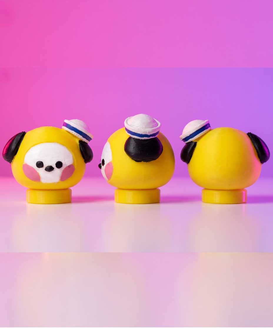 Toppers 3D para Lightstick bt21 minini marineros
