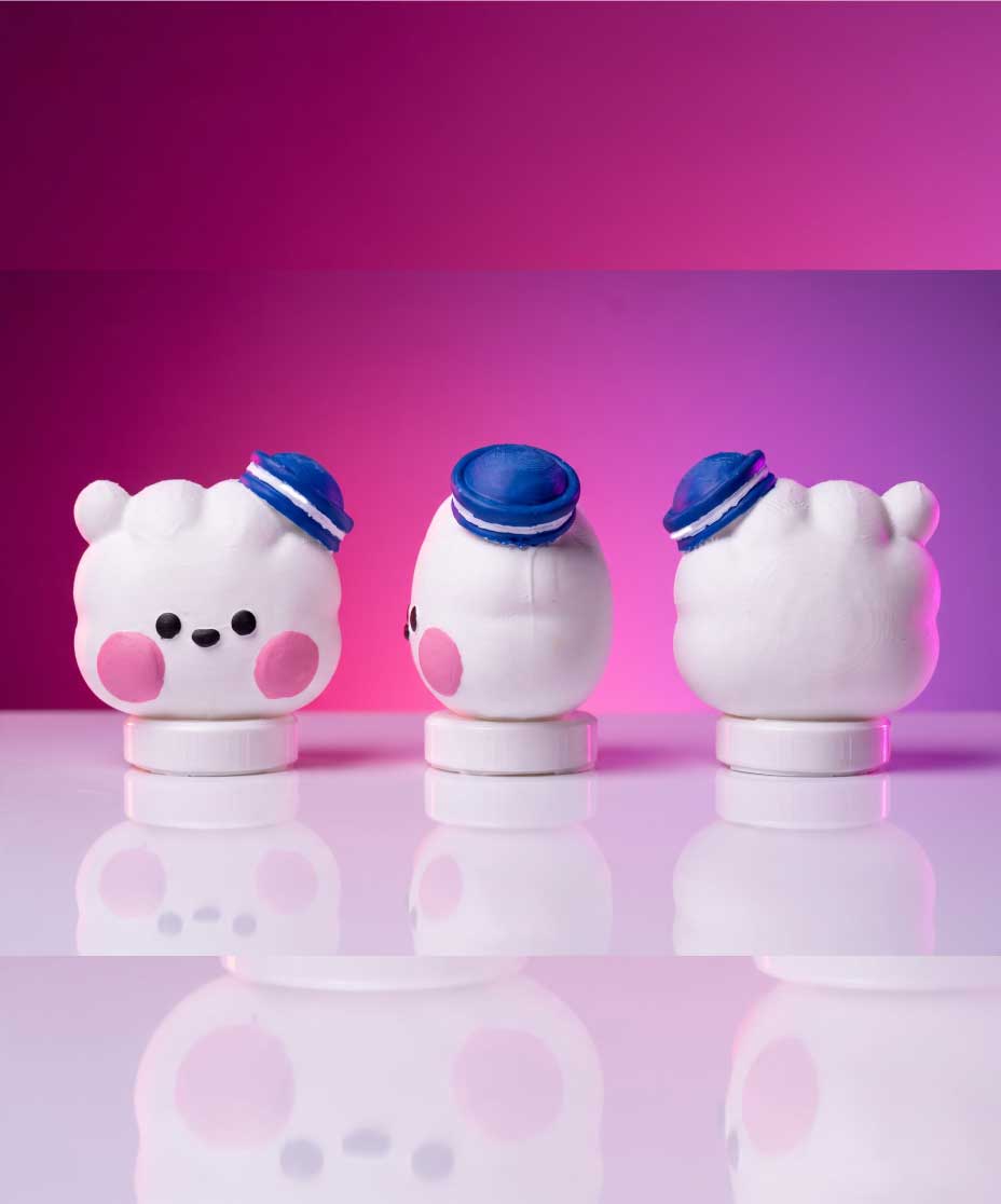 Toppers 3D para Lightstick bt21 minini marineros